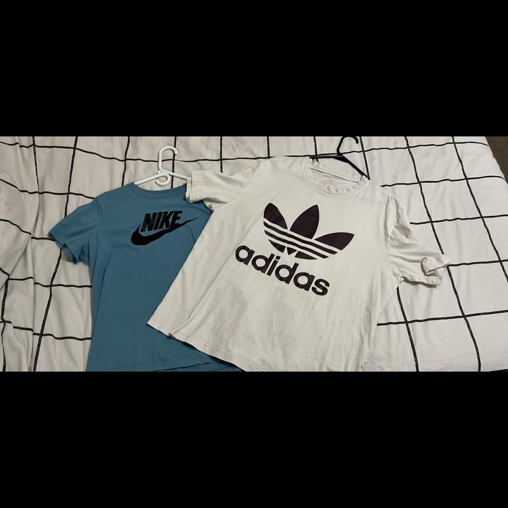 Adidas and Nike Tees